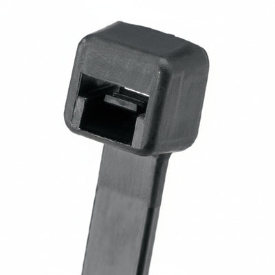 Panduit 3" 18lb. Black UV Weather Resistant Pan-Ty® Locking Cable Ties 1000/bag Part # PLT.7M-M0