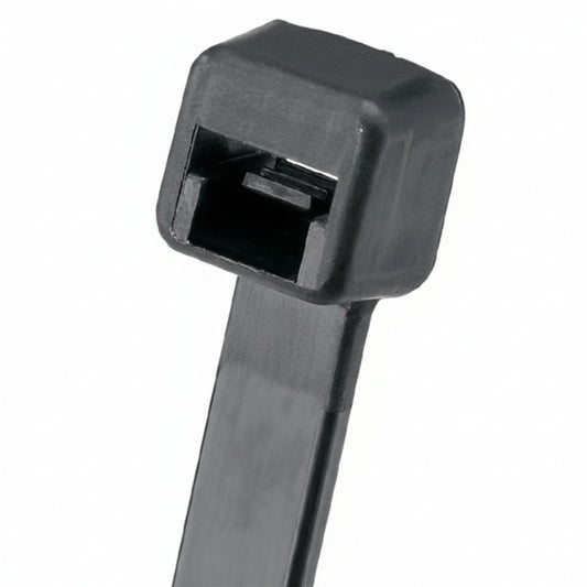 Panduit 6" 40lb. Black UV Pan-Ty® Locking Cable Ties 1000/bag Part # PLT1.5I-M20