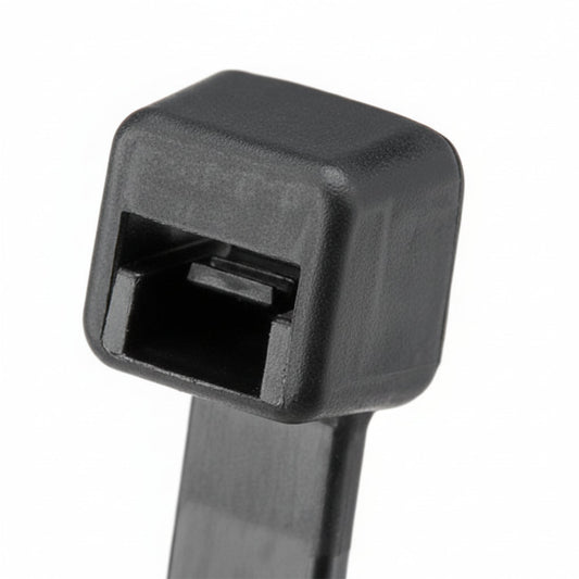 Panduit 5" 50lb. Black UV Weather Resistant Pan-Ty® Locking Cable Ties 100/bag Part # PLT1S-C0