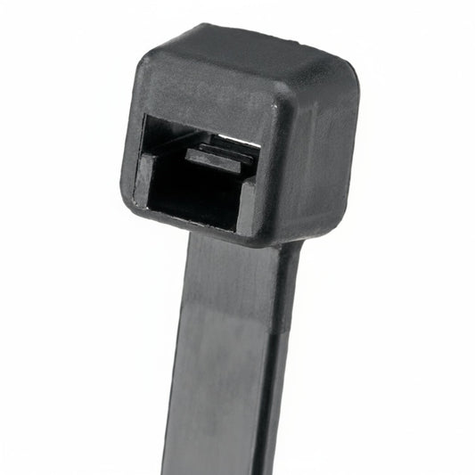 Panduit 8" 120lb. Black UV Weather Resistant Pan-Ty® Locking Cable Ties 50/bag Part # PLT2H-L0