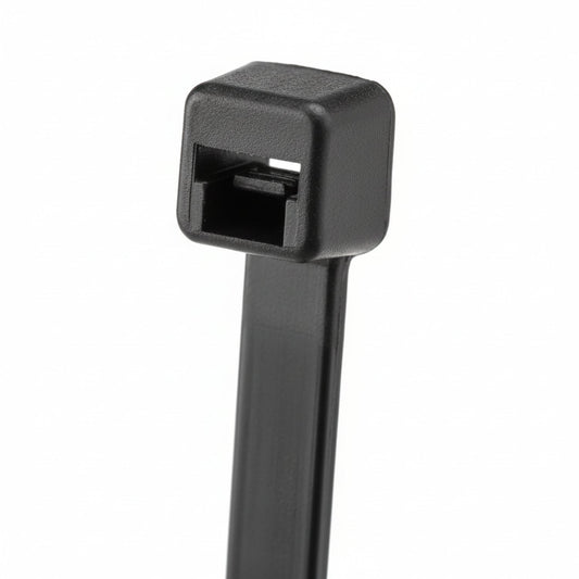 Panduit 8" 120lb. Black UV Heat Stabilized Pan-Ty® Locking Cable Ties 250/bag Part # PLT2H-TL300