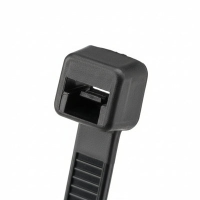 Panduit 8" 40lb. Black UV Heat Stabilized Pan-Ty® Locking Cable Ties 100/bag Part # PLT2I-C30