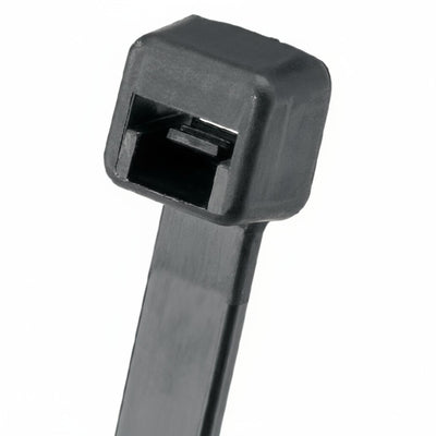 Panduit 8" 18lb. Black UV Heat Stabilized Pan-Ty® Locking Cable Ties 1000/bag Part # PLT2M-M30