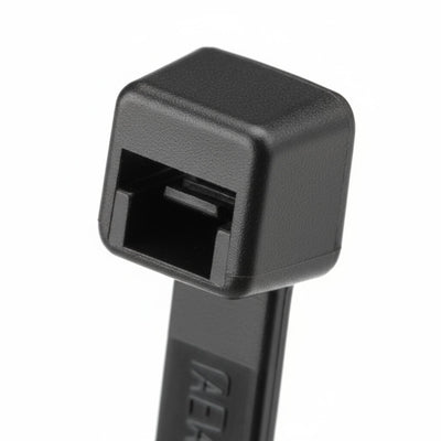 Panduit 7" 50lb. Black UV Weather Resistant Pan-Ty® Locking Cable Ties 100/bag Part # PLT2S-C00