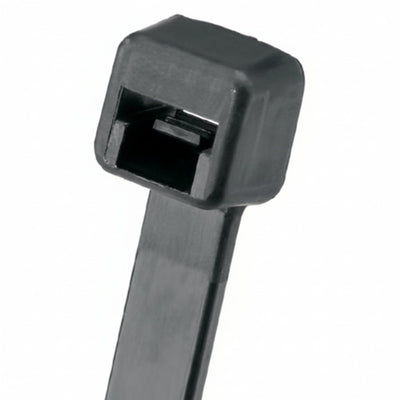 Panduit 7" 50lb. Black UV Heat Stabilized Pan-Ty® Locking Cable Ties 100/bag Part # PLT2S-C30