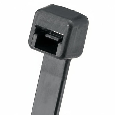 Panduit 15" 50lb. Black UV Heat Stabilized Pan-Ty® Locking Cable Ties 1000/bag Part # PLT4S-M30