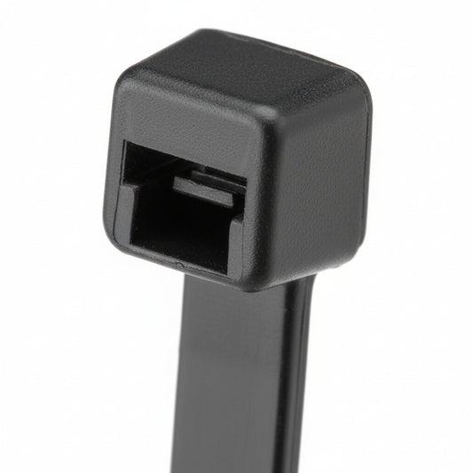 Panduit 18" 50lb. Black UV Weather Resistant Pan-Ty® Locking Cable Ties 1000/bag Part # PLT5S-M0