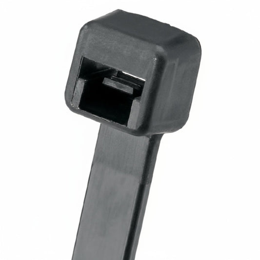 Panduit 12" 50lb. Black UV Heat Stabilized Pan-Ty® Locking Cable Ties 1000/bag Part # PLT3S-M30