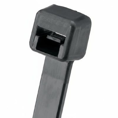 Panduit 12" 50lb. Black UV Heat Stabilized Pan-Ty® Locking Cable Ties 1000/bag Part # PLT3S-M30