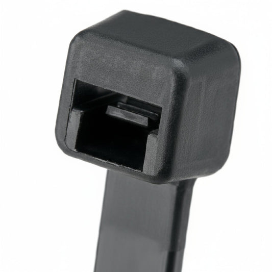 Panduit 12" 50lb. Black UV Weather Resistant Pan-Ty® Locking Cable Ties 1000/bag Part # PLT3S-M00