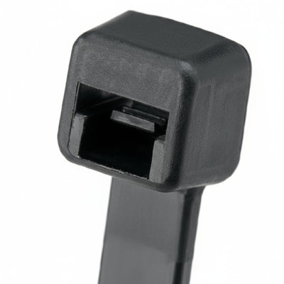 Panduit 12" 50lb. Black UV Weather Resistant Pan-Ty® Locking Cable Ties 1000/bag Part # PLT3S-M00
