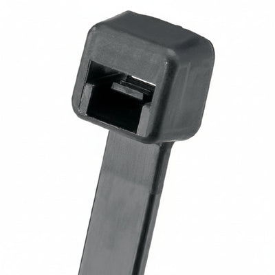 Panduit 16" 50lb. Black UV Weather Resistant Pan-Ty® Locking Cable Ties 100/bag Part # PLT4.5S-C0