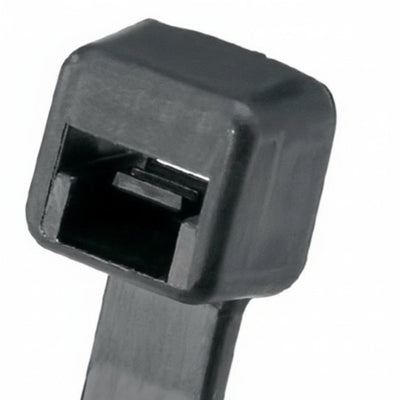 Panduit 15" 120lb. Black UV Weather Resistant Pan-Ty® Locking Cable Ties 250/bag Part # PLT4H-TL00