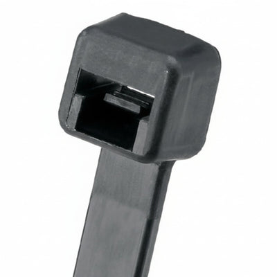 Panduit 15" 40lb. Black UV Heat Stabilized Pan-Ty® Locking Cable Ties 1000/bag Part # PLT4I-M30