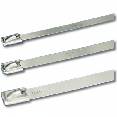 Panduit 8" 450lb Pan-Steel 316 Stainless Steel Cable Ties 50/bag Part #MLT2H-LP316