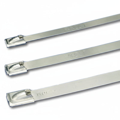 Panduit 8" 450lb Pan-Steel 304 Stainless Steel Cable Ties 50/bag Part #MLT2H-LP