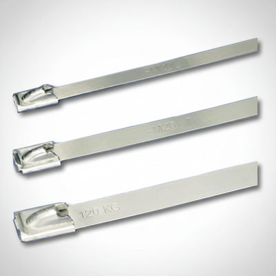 Panduit 14" 50lb Pan-Alum® Aluminum Cable Ties 50/bag Part #MLT4H-LPAL