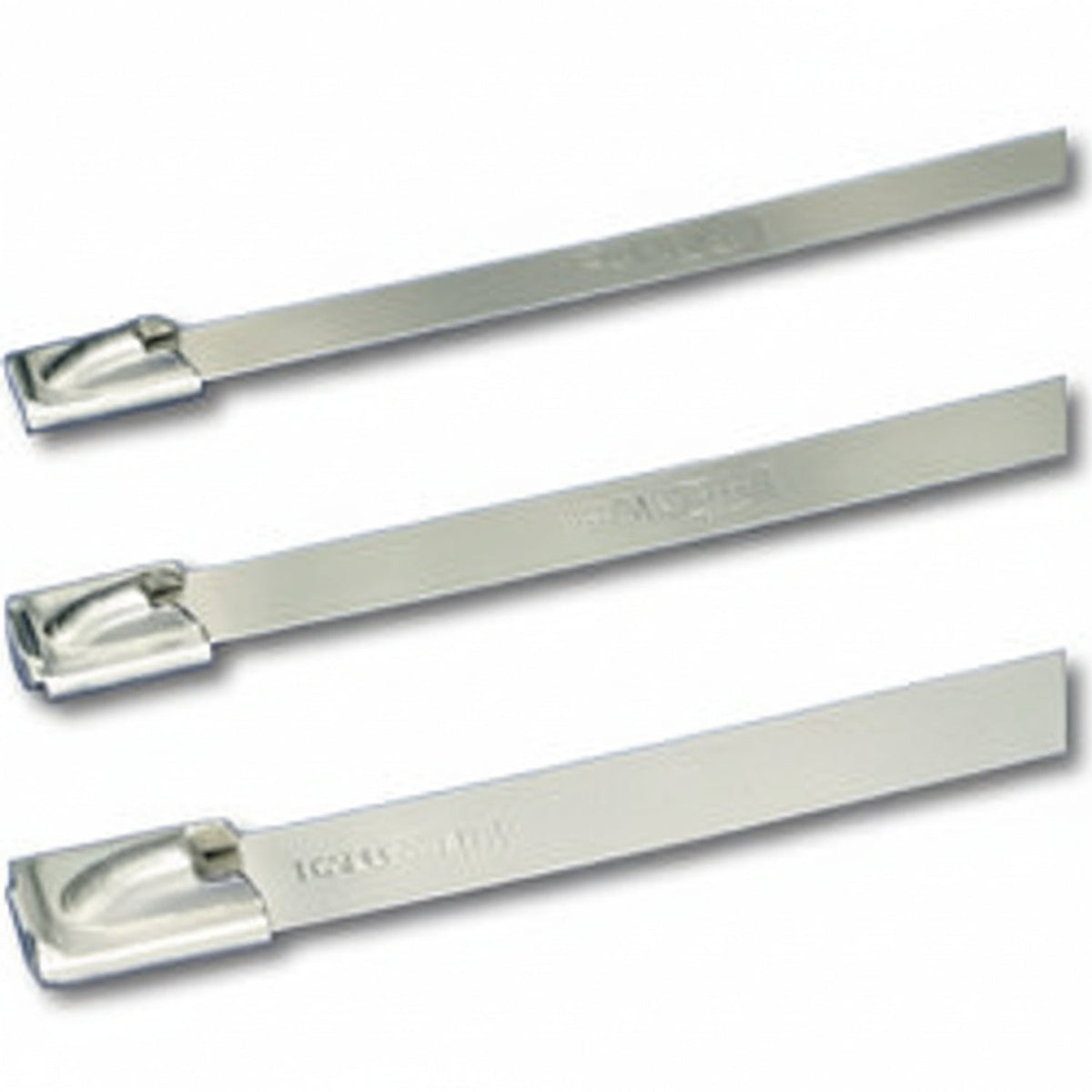 Panduit  14" 200lb  Pan-Steel 304 Stainless Steel Cable Ties 100/bag Part #MLT4S-CP