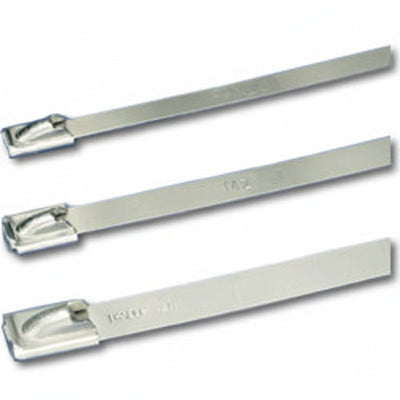 Panduit 23" 900lb Pan-Steel 304 Stainless Steel Cable Ties 50/bag Part #MLT6SH-LP