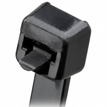 8" 50lb Black Pawl Releasable Cable Tiess 100/bag Part #RT8-50-0C-.19