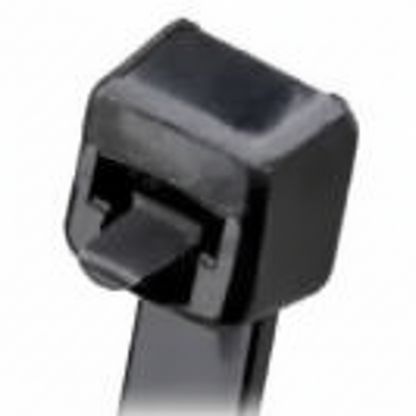 14" 50lb Black Pawl Releasable Cable Ties 100/bag Part #RT14-50-0C-.19