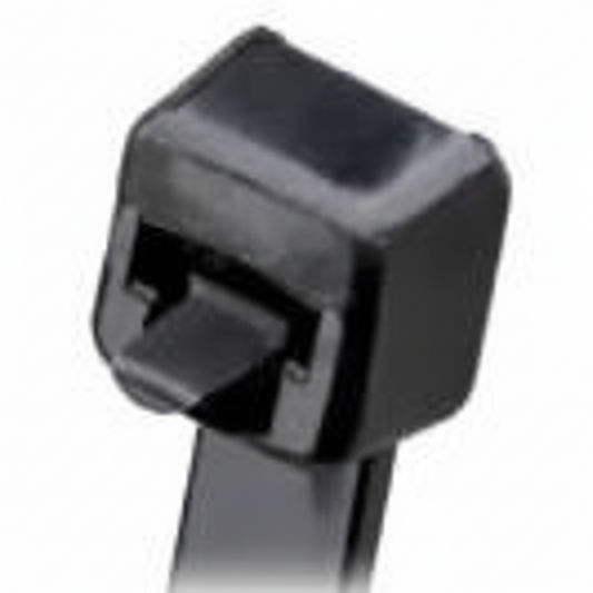 14" 50lb Black Pawl Releasable Cable Ties 100/bag Part #RT14-50-0C-.19