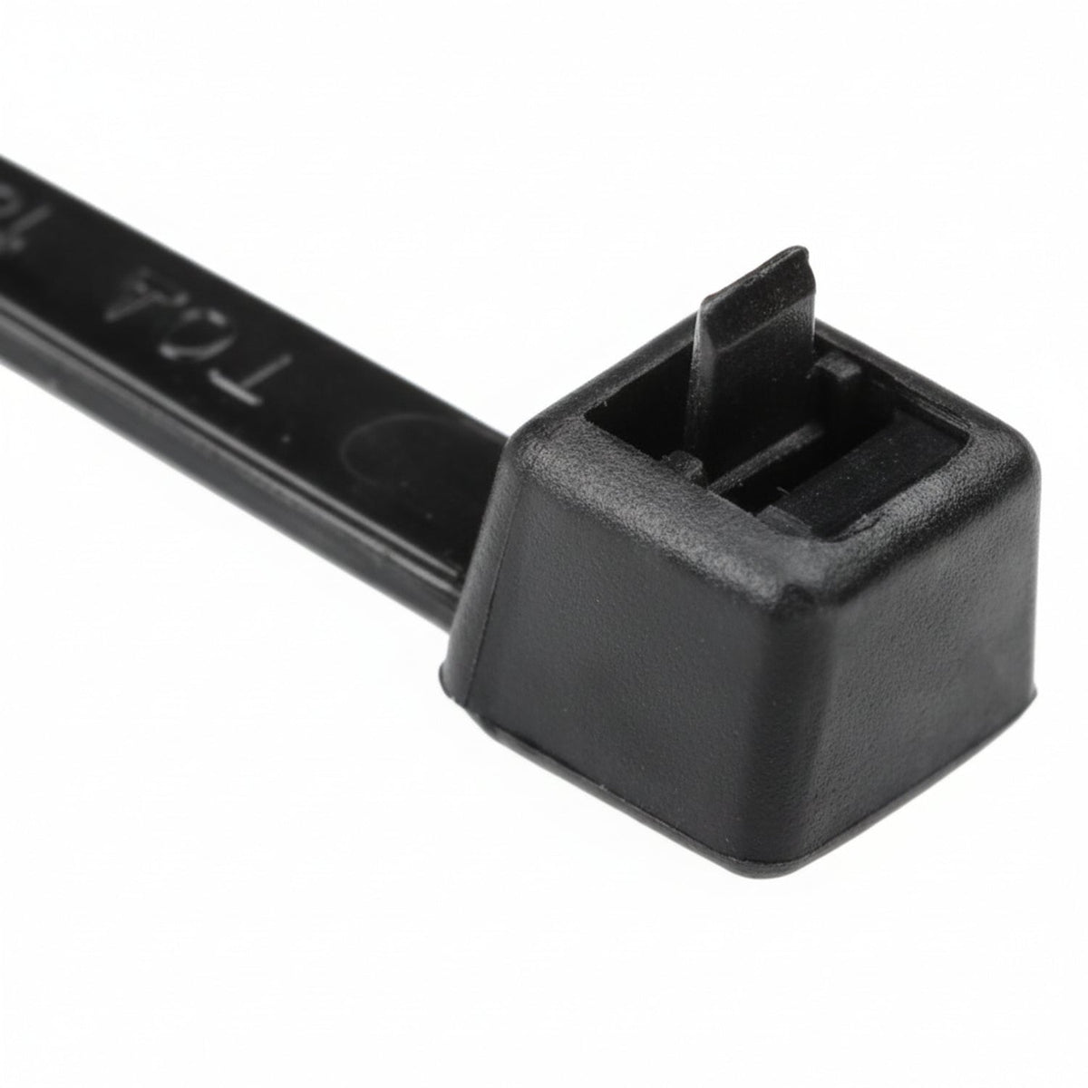 8" 50lb Black Pawl Releasable Cable Tiess 100/bag Part #RT8-50-0C-.19