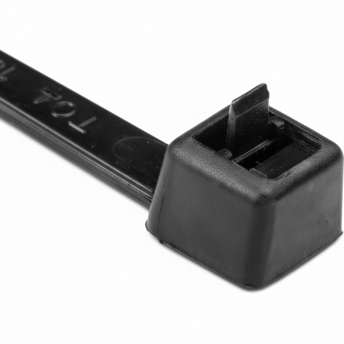 14" 50lb Black Pawl Releasable Cable Ties 100/bag Part #RT14-50-0C-.19