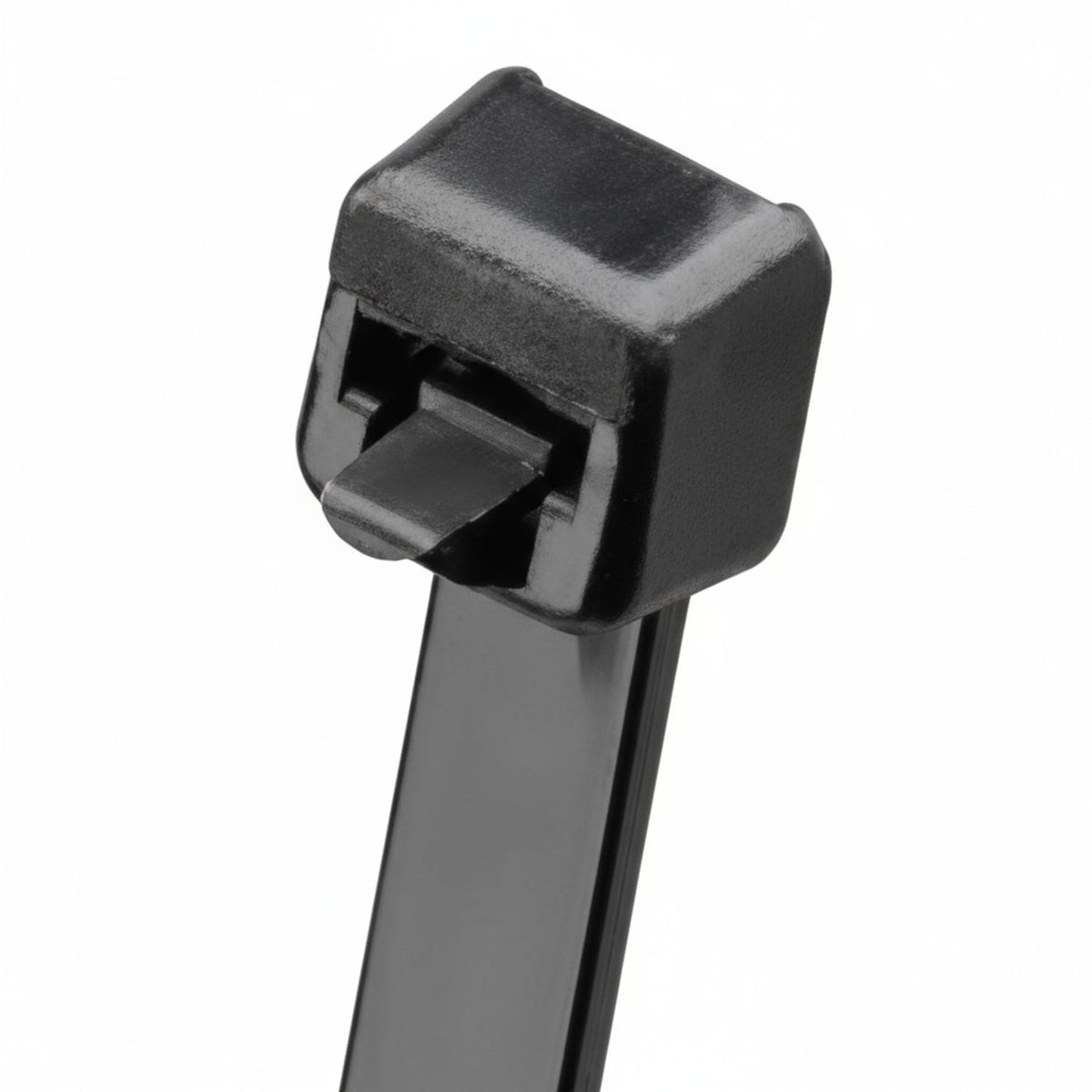 8" 50lb Black Pawl Releasable Cable Tiess 100/bag Part #RT8-50-0C-.19
