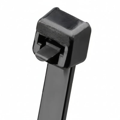 8" 50lb Black Pawl Releasable Cable Ties 1,000/bag Part #RT8-50-0M-.19