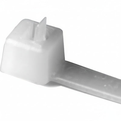 8" 50lb Natural Trigger Releasable Cable Ties Part #RT8-50-9C-.30