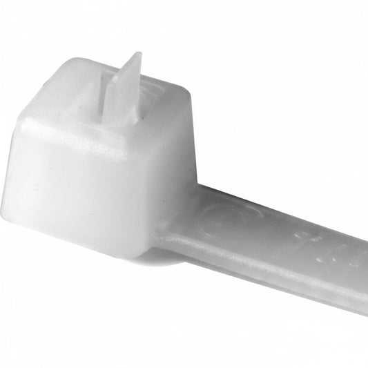 8" 50lb Natural Pawl Releasable Cable Ties 1,000/bag Part #RT8-50-9M-.19