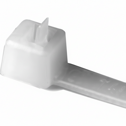 11" 50lb Natural Pawl Releasable Cable Ties 1,000/bag Part #RT11-50-9M-.19