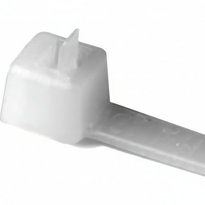8" 50lb Natural Pawl Releasable Cable Ties Part #RT8-50-9C-.19
