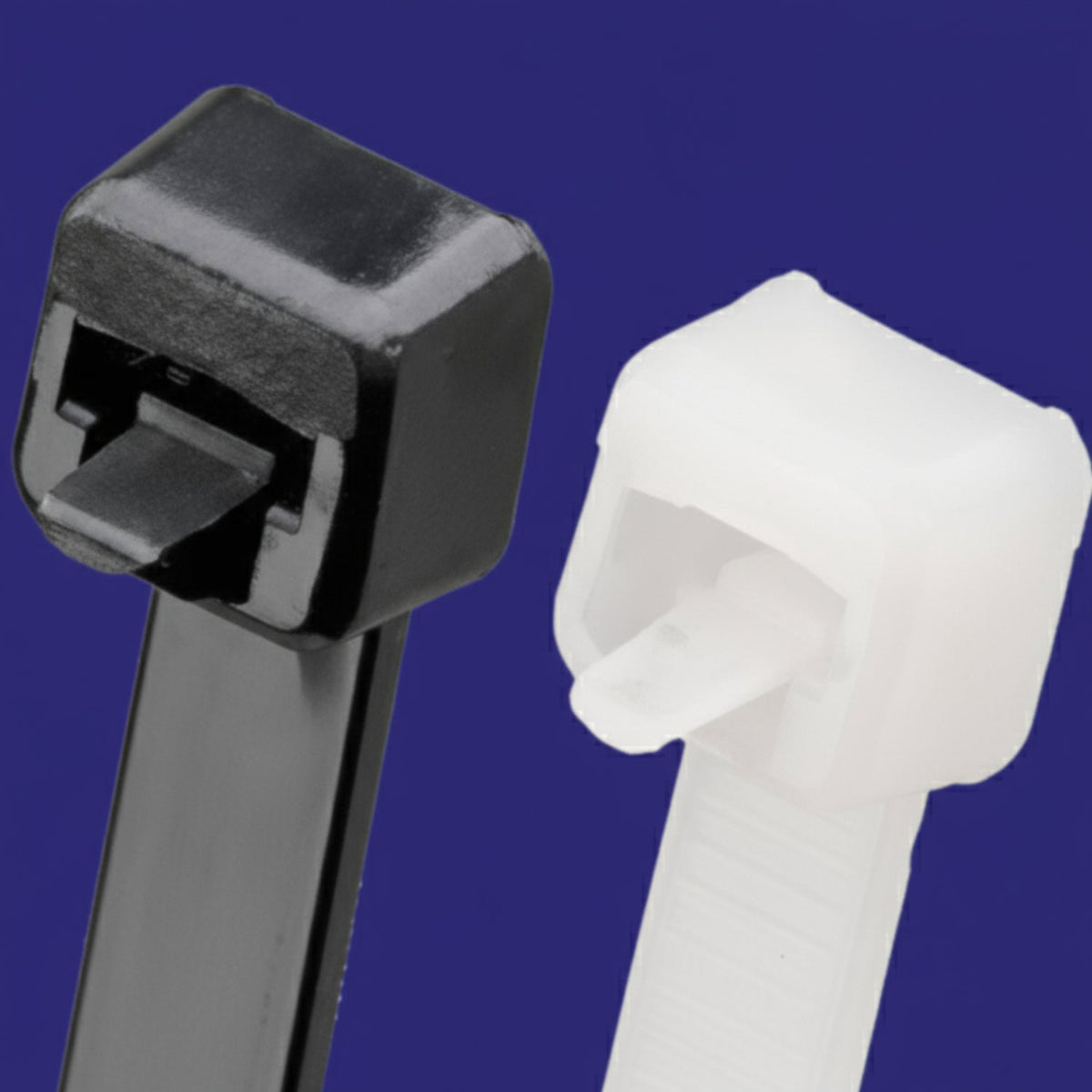 8" 50lb Black Pawl Releasable Cable Tiess 100/bag Part #RT8-50-0C-.19