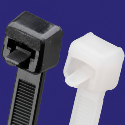 14" 50lb Black Pawl Releasable Cable Ties 100/bag Part #RT14-50-0C-.19