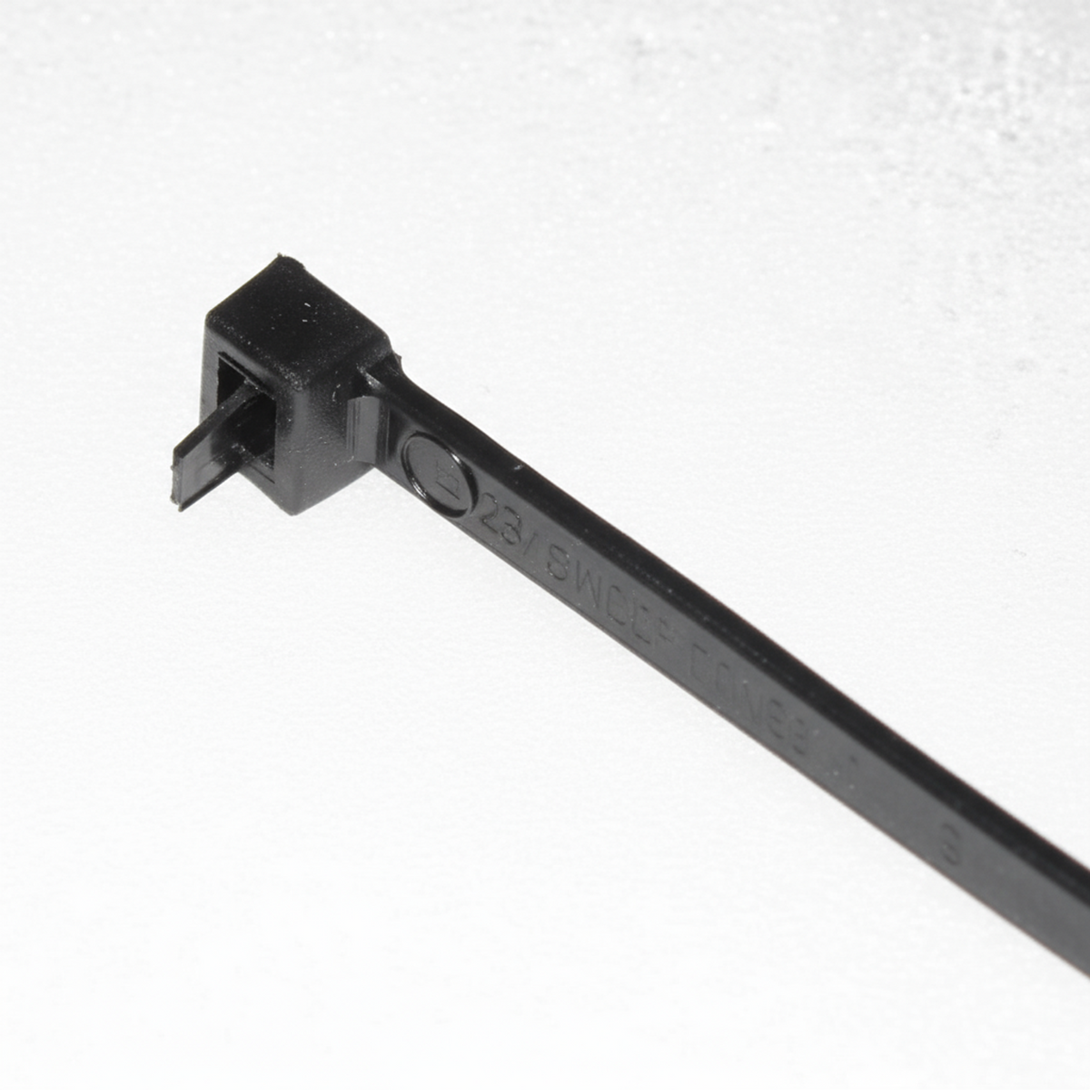 14" 50lb Black Pawl Releasable Cable Ties 100/bag Part #RT14-50-0C-.19