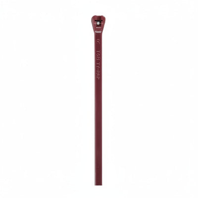 6" 40lb Plenum Rated Cable Ties Maroon UL Rated 100/bag