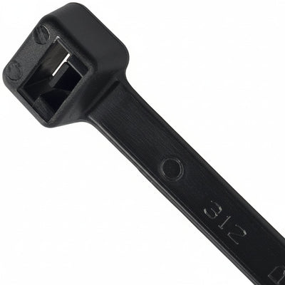 Panduit 6" 18lb. Black UV Weather Resistant Pan-Ty® Locking Cable Ties 100/bag Part # PLT1.5M-C0