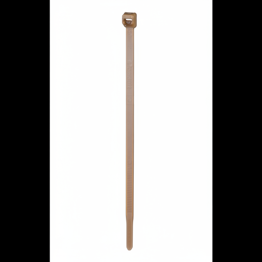 Panduit PLT2S-M71 Pan-Ty® locking cable tie, standard cross section, 7.4 (188mm) length, PEEK, translucent brown, 1000 pc.