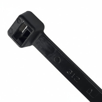 Panduit 12" 50lb. Black UV Pan-Ty® Locking Cable Ties 1000/bag Part # PLT3S-M20