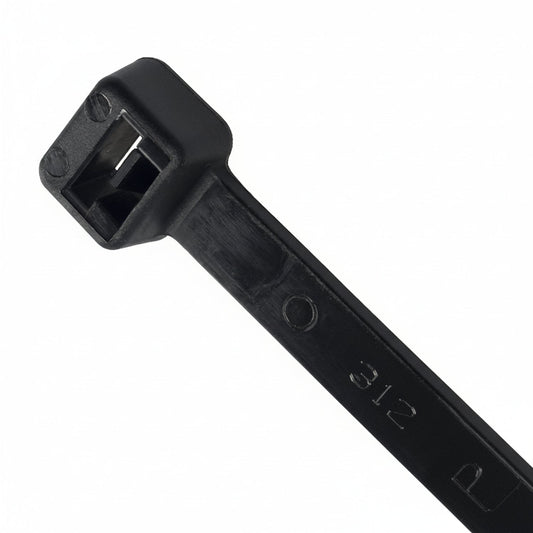 Panduit 12" 50lb. Black UV Pan-Ty® Locking Cable Ties 1000/bag Part # PLT3S-M20