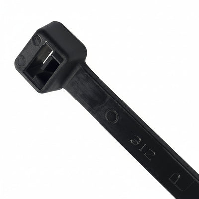 Panduit 12" 50lb. Black UV Pan-Ty® Locking Cable Ties 1000/bag Part # PLT3S-M20