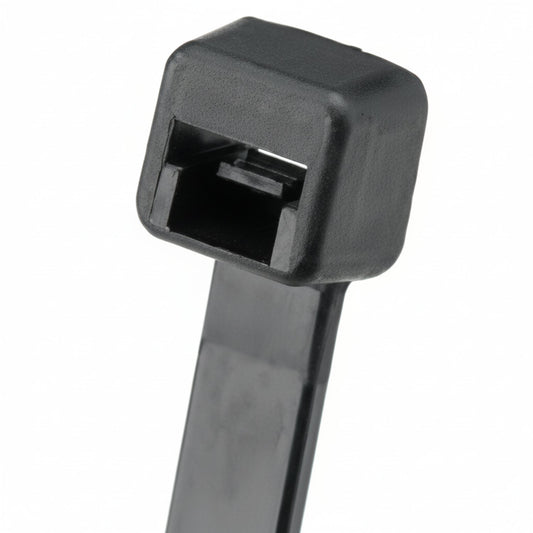 Panduit 5.6" 18lb Black Weather Resistant Pan-Ty® Polypropylene Cable Ties 1,000/bag Part #PLT1.5I-M100