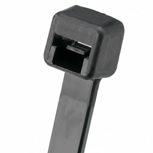 Panduit 7.4" 30lb Black Weather Resistant Pan-Ty® Polypropylene Cable Ties 1,000/bag Part #PLT2S-M100