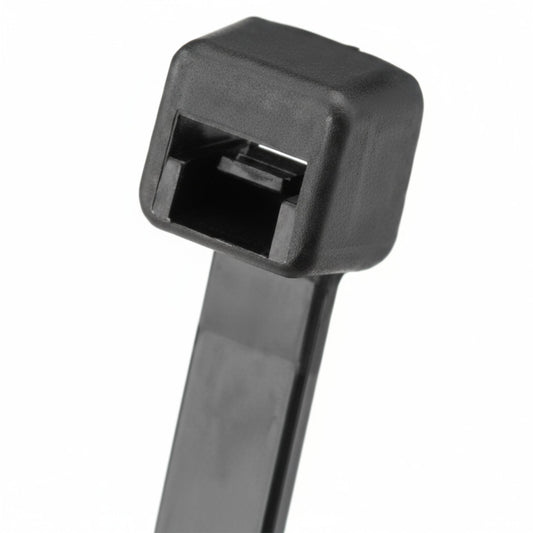 Panduit 11.5" 30lb Black Weather Resistant Pan-Ty® Polypropylene Cable Ties 1,000/bag Part #PLT3S-M100