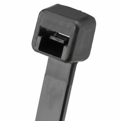 Panduit 11.5" 30lb Black Weather Resistant Pan-Ty® Polypropylene Cable Ties 1,000/bag Part #PLT3S-M100
