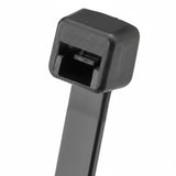 Panduit 14.5" 30lb Black Weather Resistant Pan-Ty® Polypropylene Cable Ties 1,000/bag Part #PLT4S-M100