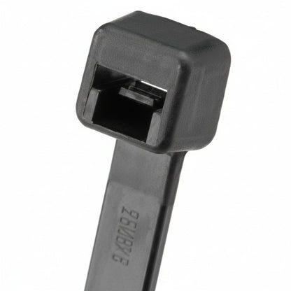 Panduit 8.1" 50lb Black Weather Resistant Pan-Ty® Polypropylene Cable Ties 250/bag Part #PLT2H-TL100