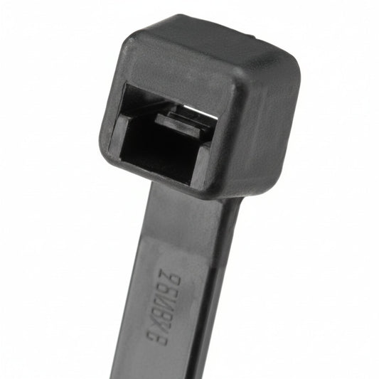 Panduit 8.1" 50lb Black Weather Resistant Pan-Ty® Polypropylene Cable Ties 250/bag Part #PLT2H-TL100